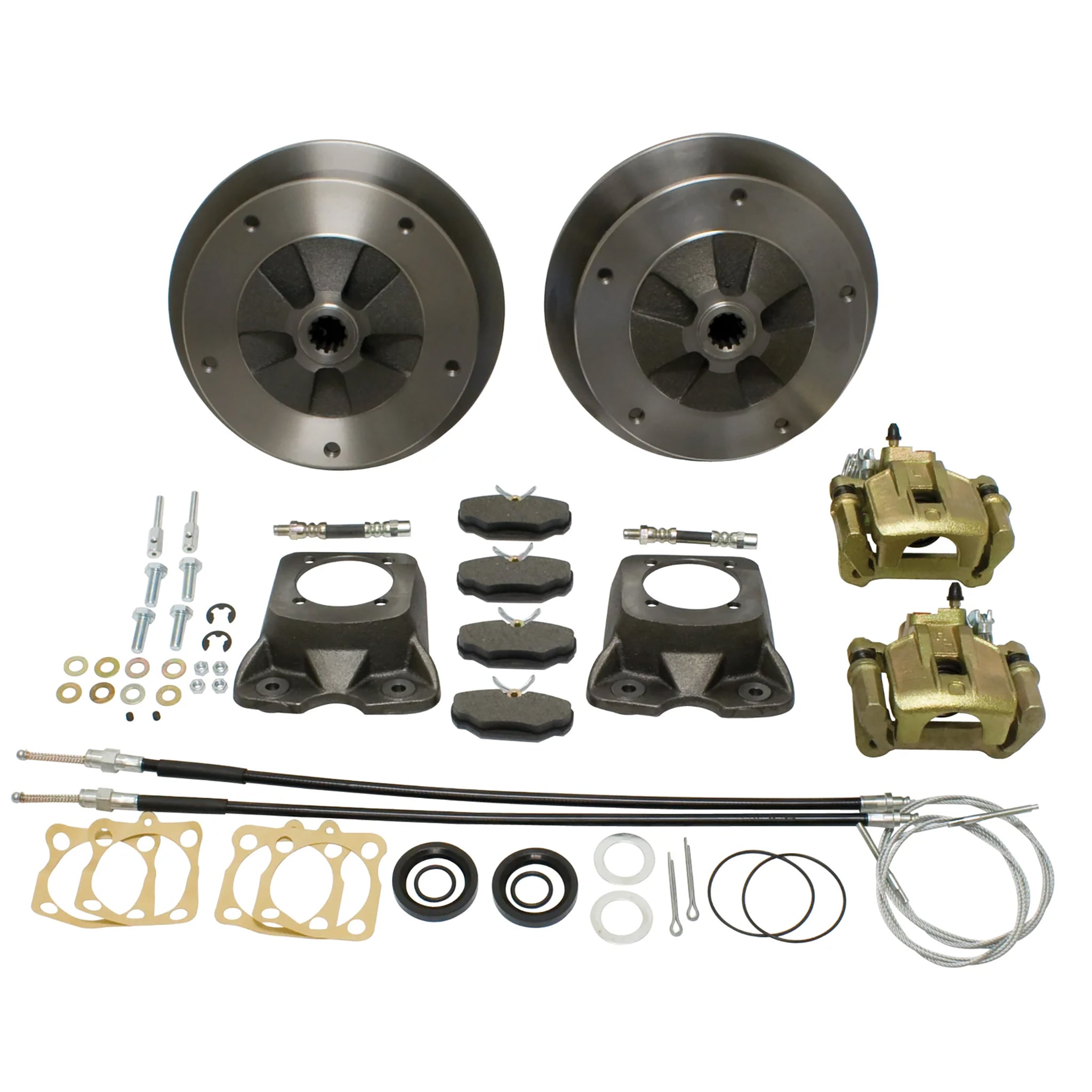 Zero Offset Wide Five VW Rear Disc Brake Kits With Emergency Brake