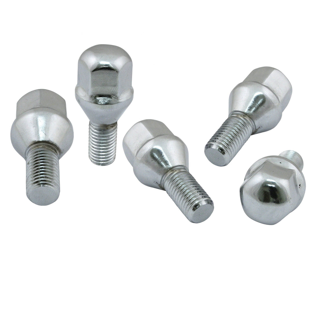 Chrome Lug Bolts for 5x205 and 4x130 VW Wheels