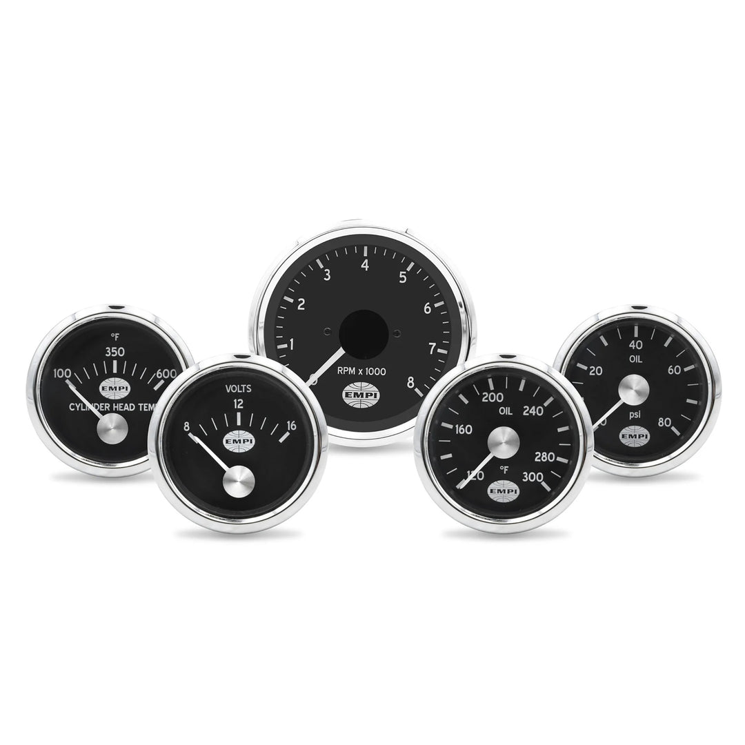 Empi GTV VW Gauge Set  - Aircooled Vintage Works