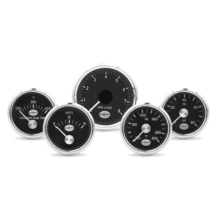 Empi GTV VW Gauge Set  - Aircooled Vintage Works