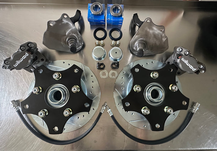 Wilwood 2 Piston Wide 5x205 Drop Spindle Disc Brake Kit For VW Bug