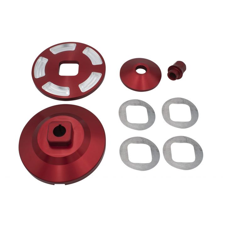 Jaycee VW Billet VW Alternator Pulley In Red