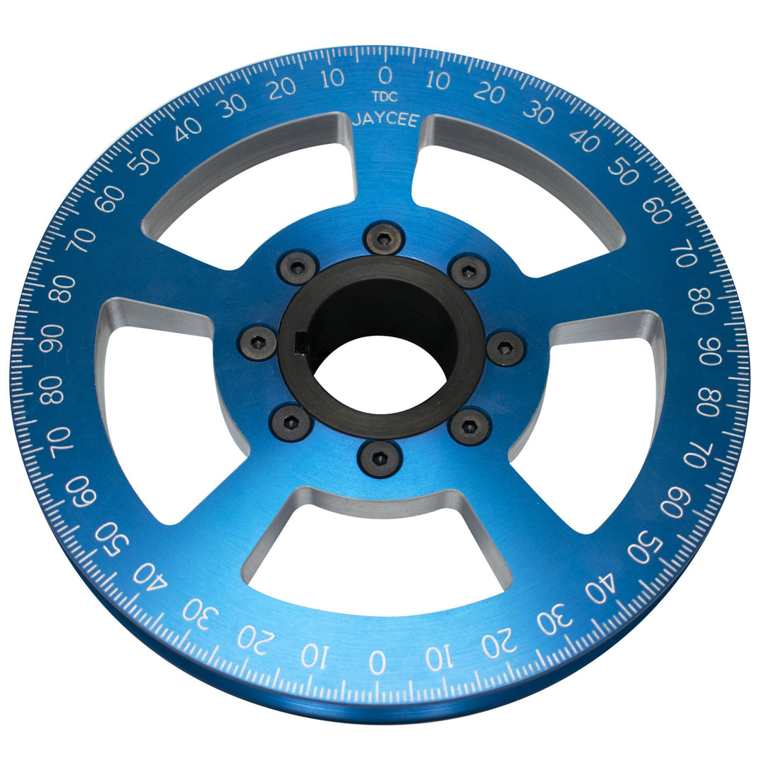 Jaycee 5 1/4 Inch VW Drag Pulley In Blue