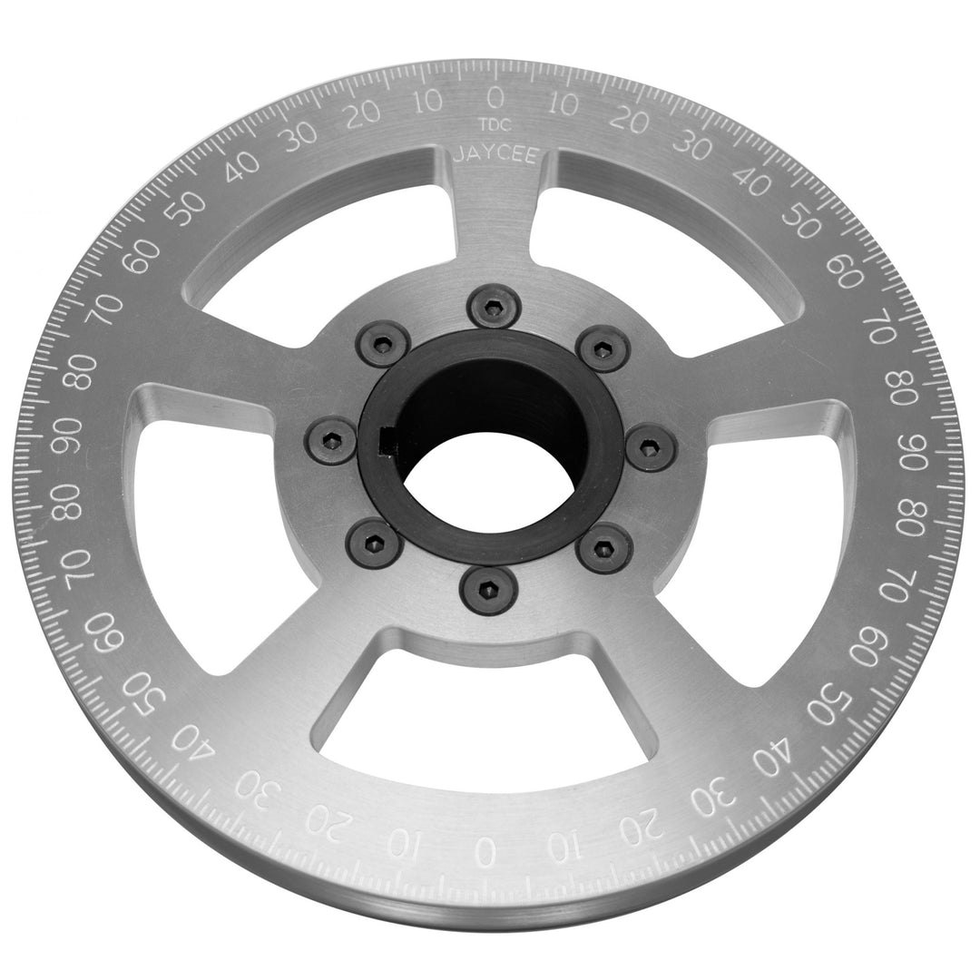 Jaycee 5 1/4 Inch VW Drag Pulley In Silver
