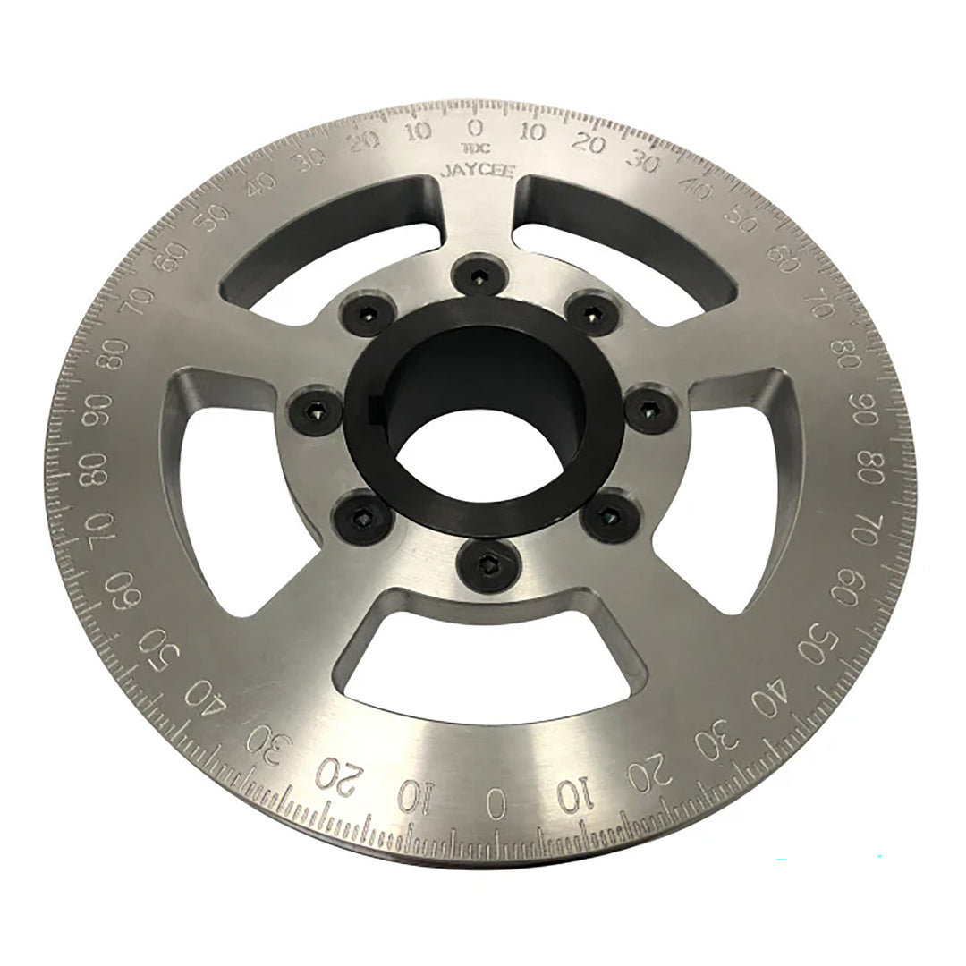 Jaycee VW Billet 6 Inch Street Power Pulley In Silver - Aircooled Vintage Works