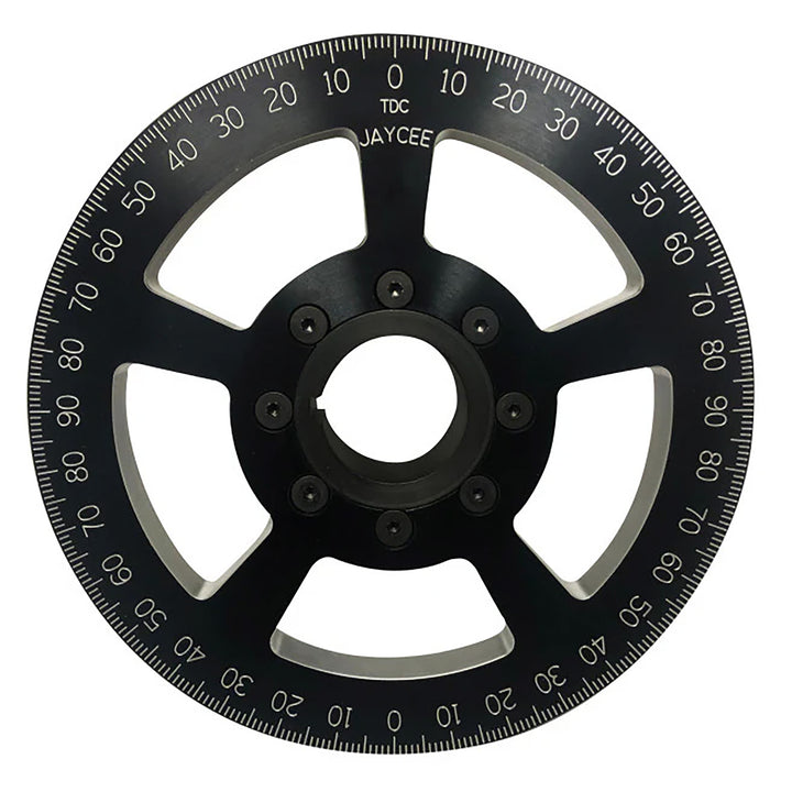 Jaycee VW Billet 7 Inch Street Pulley In Black - Aircooled Vintage Works