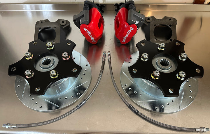 Wilwood Wide 5x205 VW Bug Rear Disc Brake Kit With E-Brake