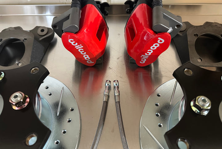 Wilwood Wide 5x205 VW Bug Rear Disc Brake Kit With E-Brake