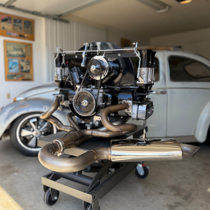 A1 Lowdown Racing Header and Renn-Kafer Muffler