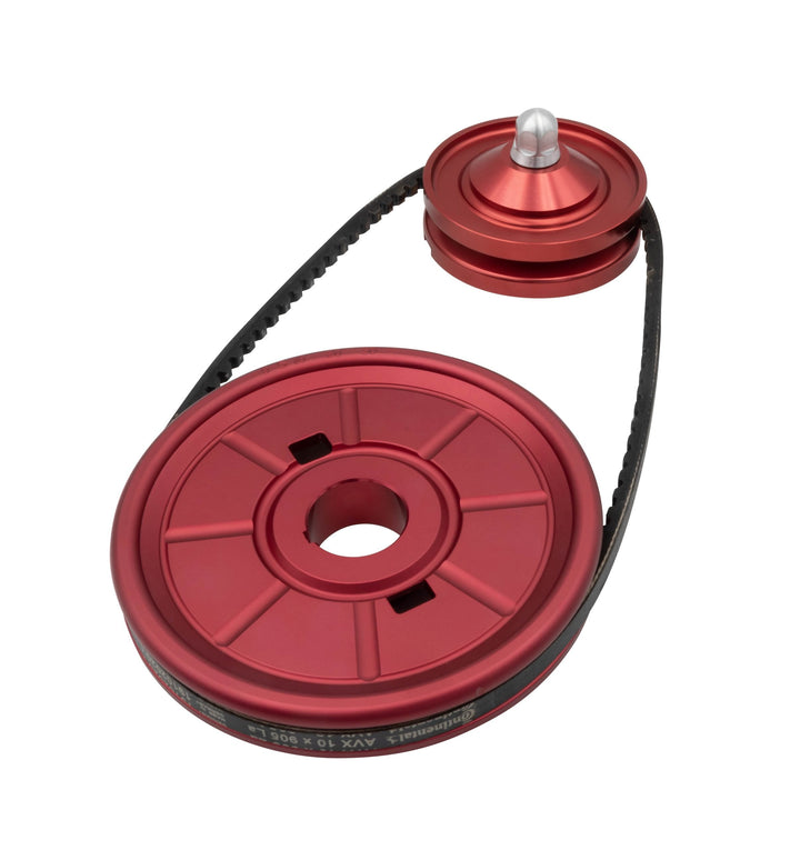 Color Matched VW Pulley Kit in Red