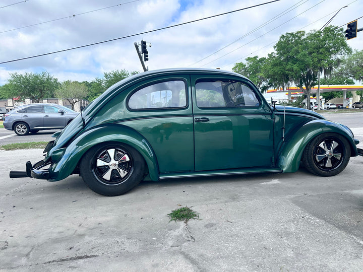 Black Lip Chrome and Detailed 5x205 Fuchs Wheels