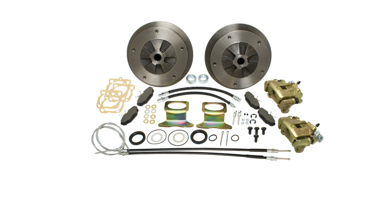 Zero Offset Wide Five VW Rear Disc Brake Kits With Emergency Brake  - Air Cooled Vintage Works