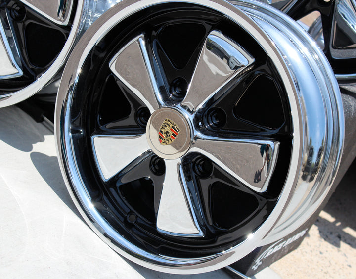 AVW Premium Chrome and Detailed VW Fuchs Wheels