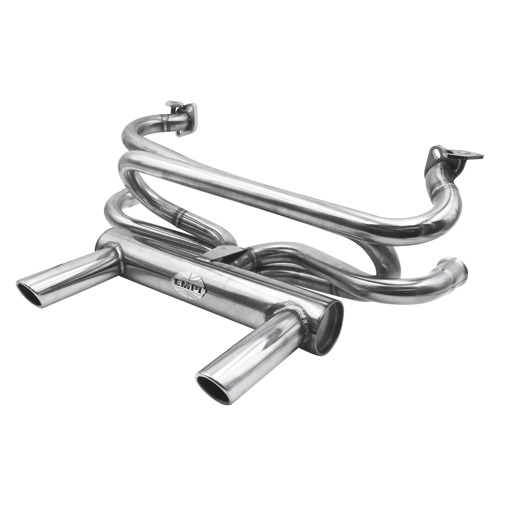 EMPI Stainless Steel Mega Dual Exhaust System Kit For VW Dune Buggy & Air-Cooled Engines