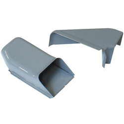 VW Dog House Engine Tin Powedercoated Dove Gray