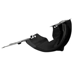 VW Engine Pulley Tin Powdercoated Gloss Black