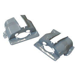 VW Cylinder Head Tin Powdercoated Dove Gray