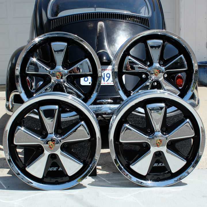 AVW Chrome and Detailed 17x4.5 and 17x6 Fuchs Wheels