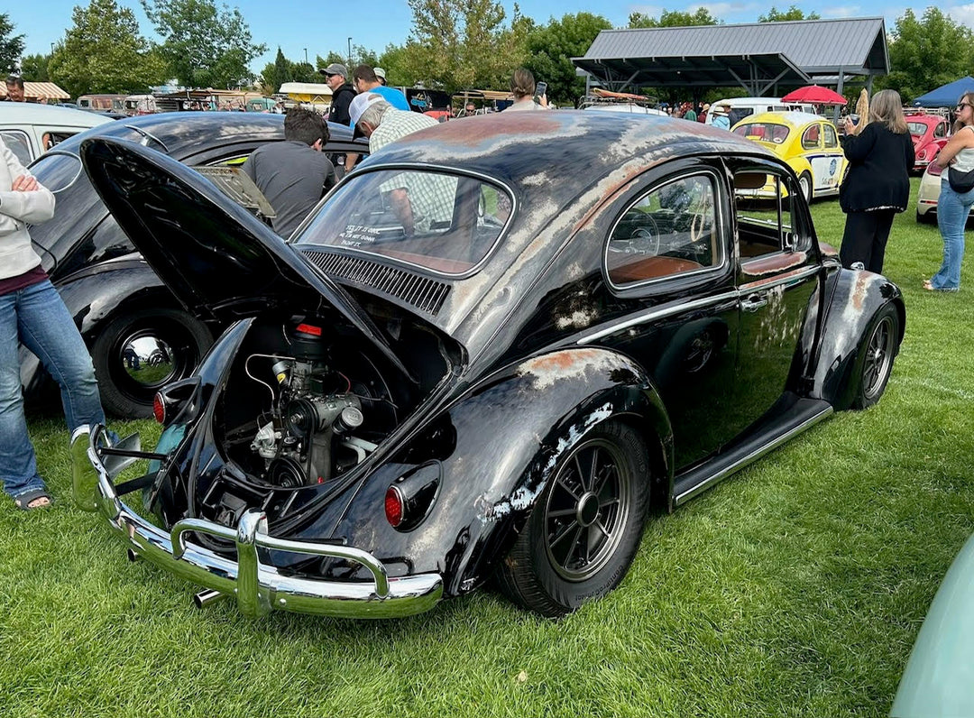 Staggered Magnesium Finish VW BRM Wheel set