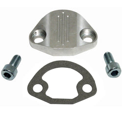 Billet VW Fuel Pump Block Off Polished - Air Cooled Vintage Works