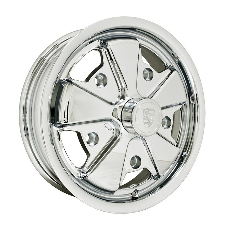 Porsche Alloy Fuchs VW Wheels Chrome Tall Center Cap