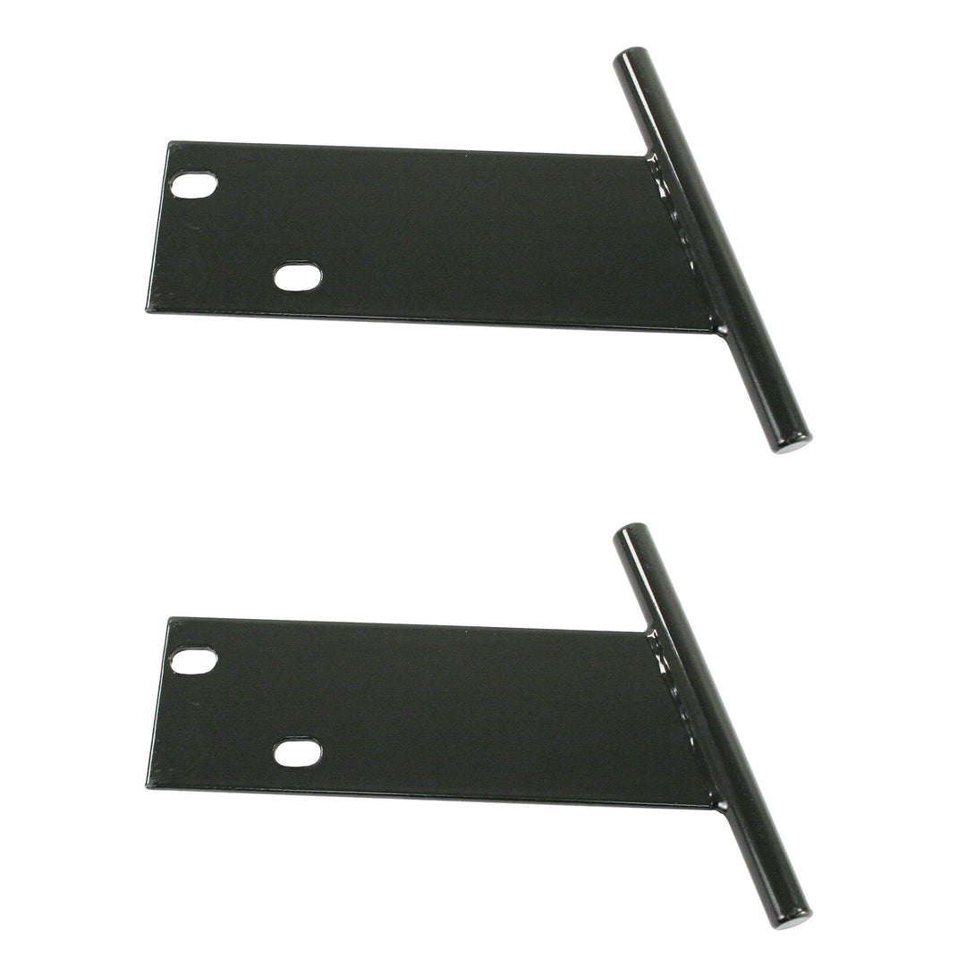Black VW Bug T-Bar Bumpers 68-73