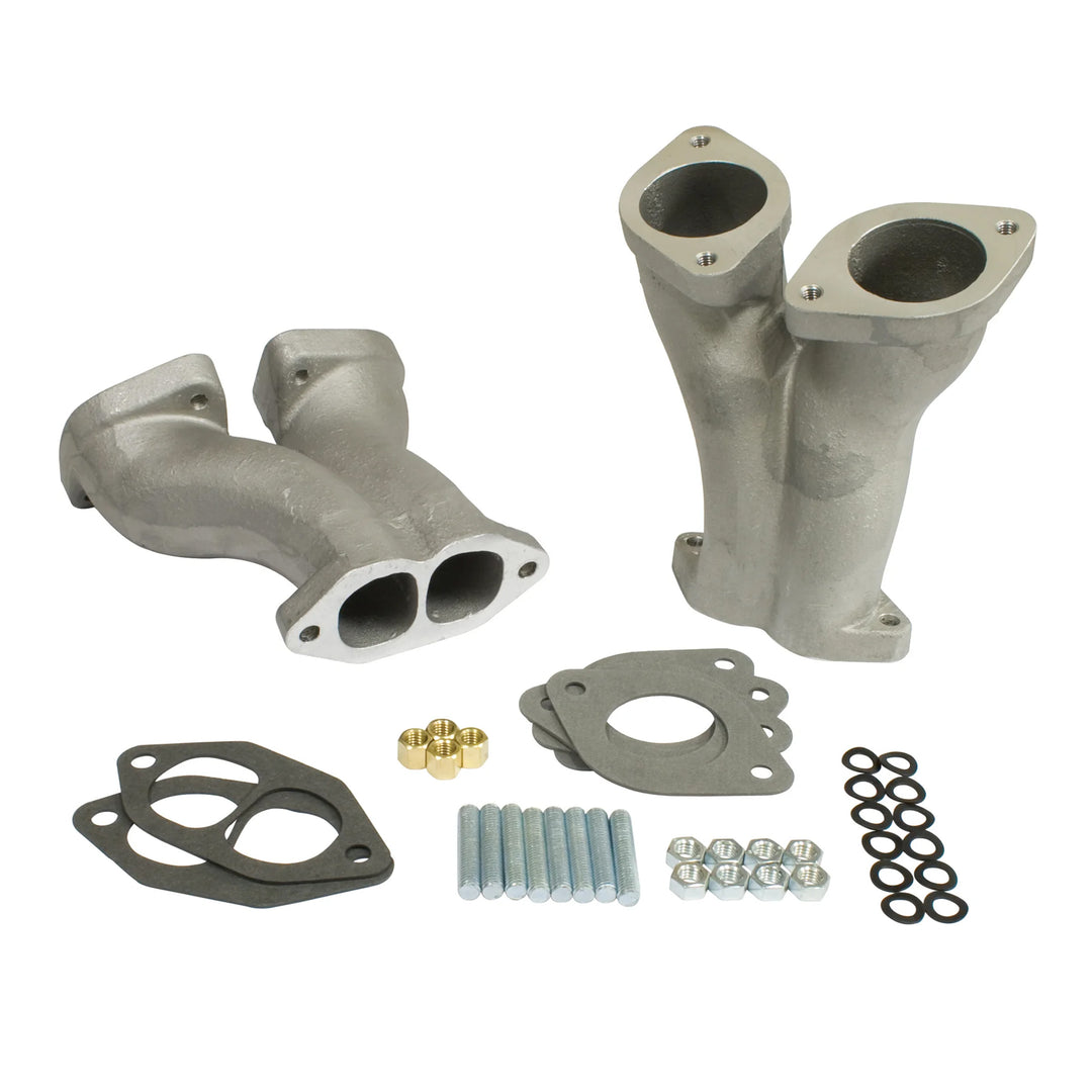 Empi As Cast Match Ported VW Offset Intake Manifolds for HPMX  - Air Cooled Vintage Works