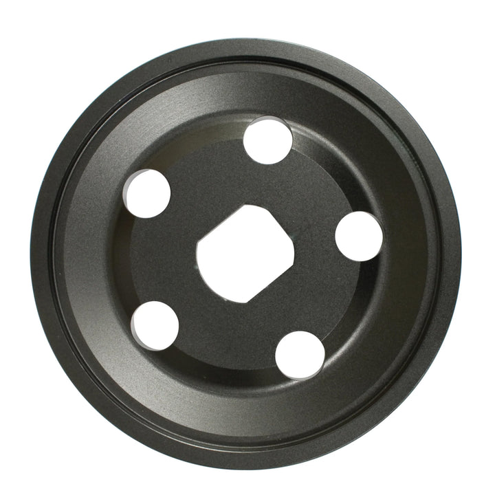 Billet Aluminum VW 12-Volt Alt Pulley Cover Black  -  Aircooled Vintage Works