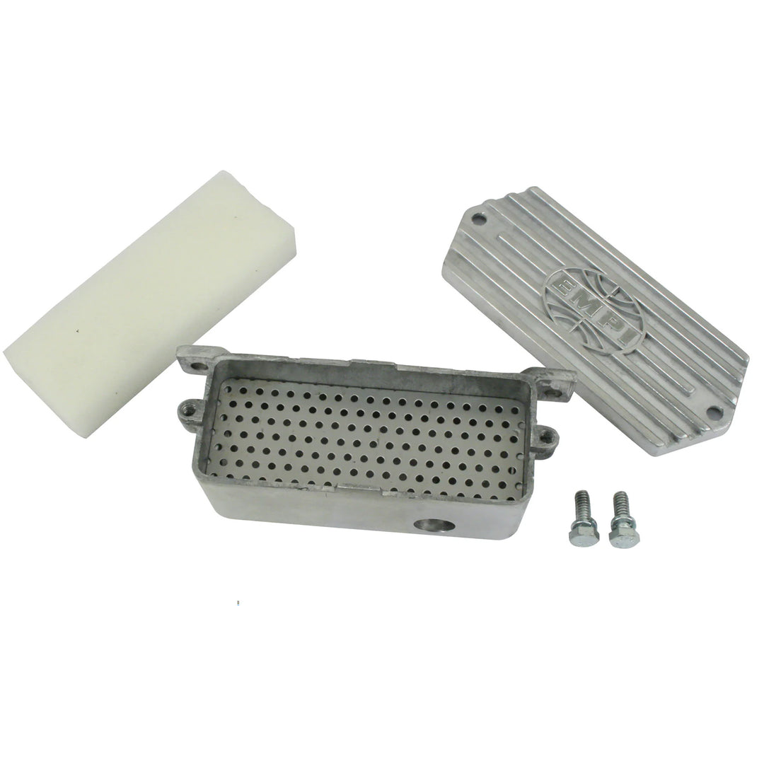 Empi Cast Aluminum VW Oil Breather Kit  - Air Cooled Vintage Works