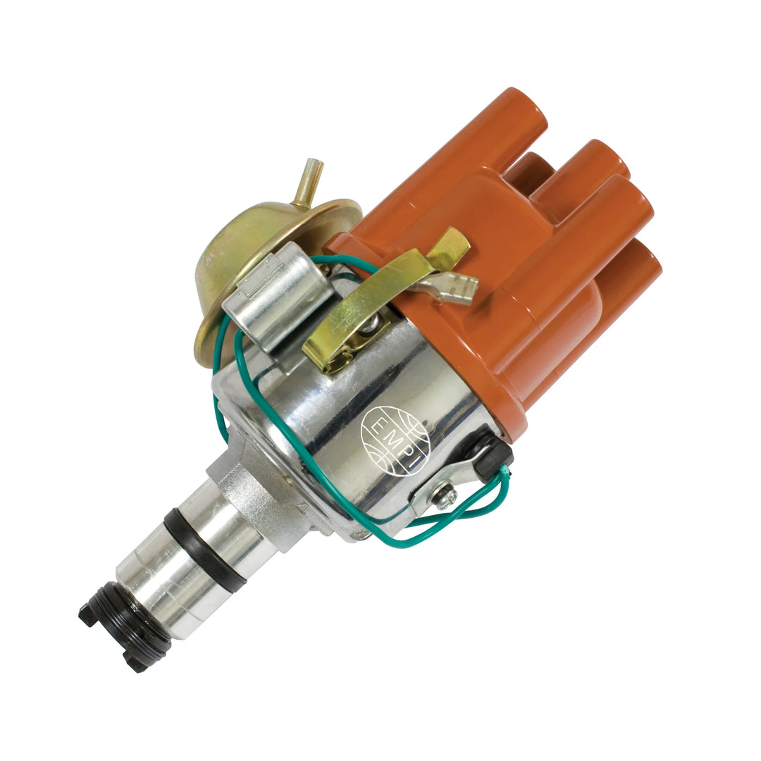 Empi Chrome Vacuum Advance VW Distributor  -  Aircooled Vintage Works