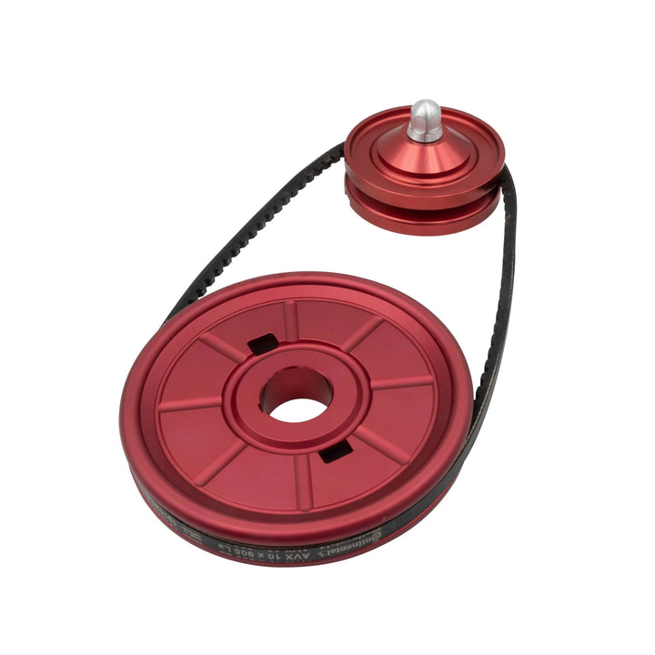 Empi Color Matched VW Pulley Kit in Red - Aircooled Vintage Works