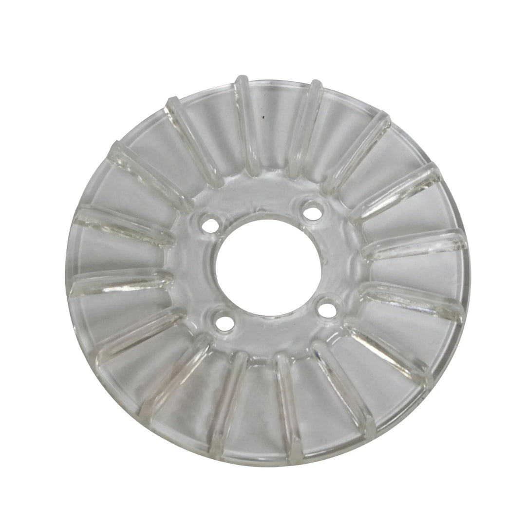 Empi Finned VW Alt/Gen Pulley Cover Clear  - Air Cooled Vintage Works