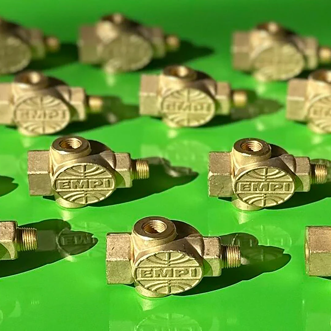 Empi GTV Globe VW Oil Pressure T Fitting - Aircooled Vintage Works