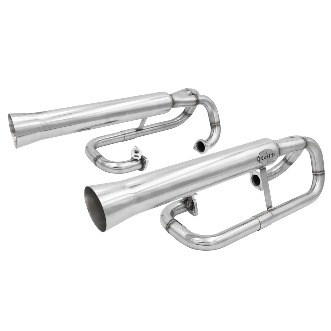 Empi Stainless Steel Megaphone Dual VW Exhaust System