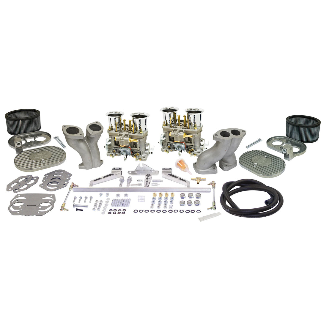 Empi Ultra Dual HPMX VW Offset Manifold Carburetor Kits - Aircooled Vintage Works