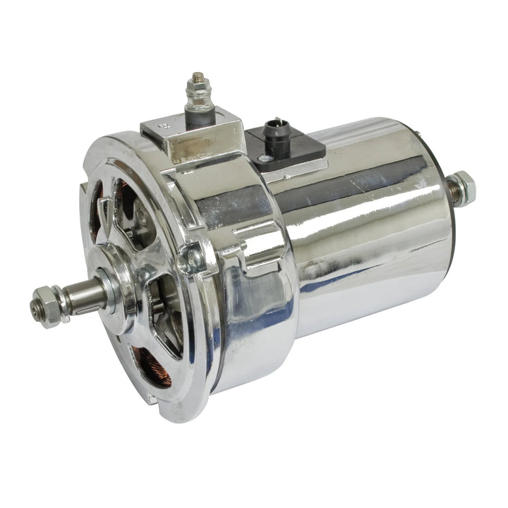 VW 12 Volt 90 Amp Chrome Alternator For Bug And Bus  =  - Aircooled Vintage Works