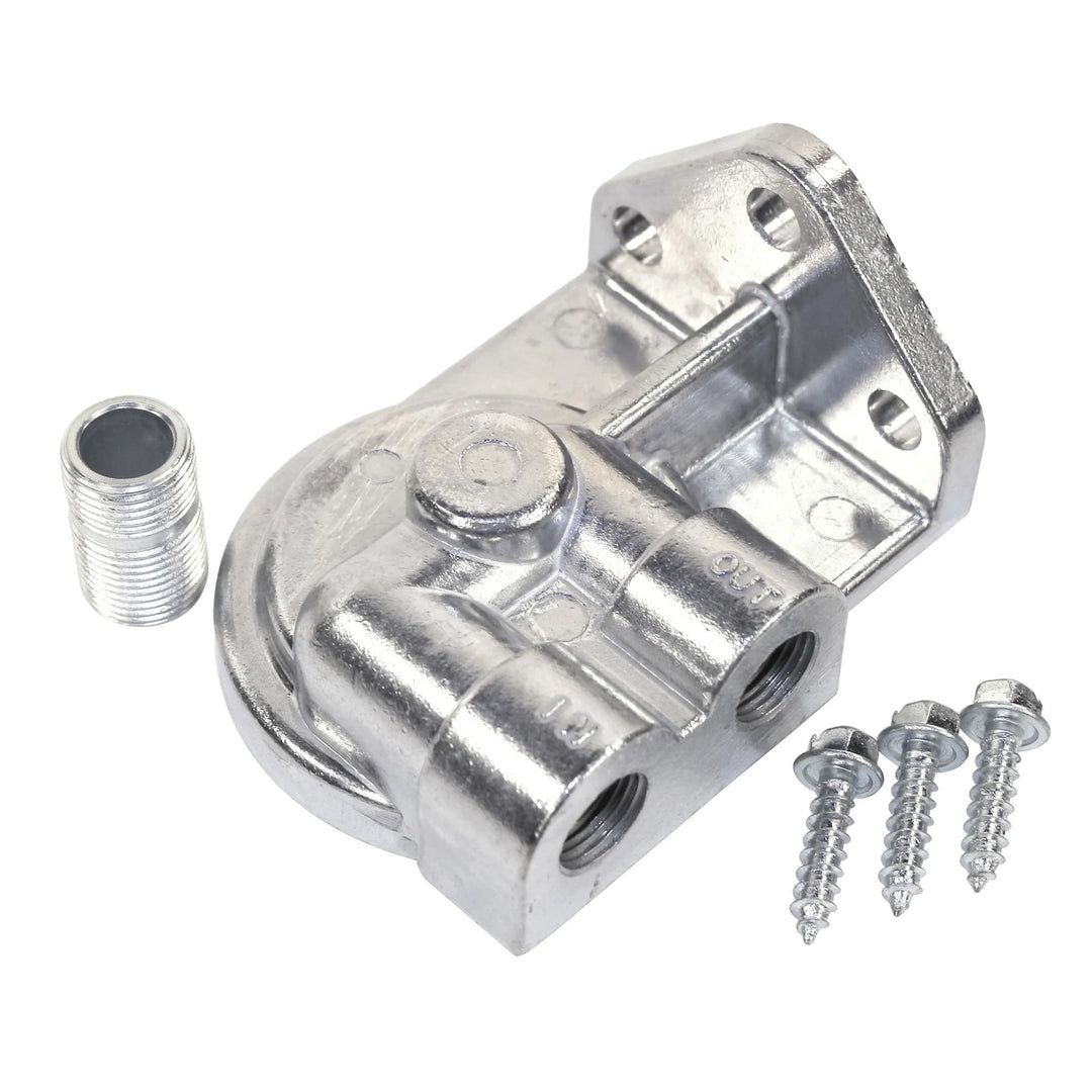 VW Oil Filter Adapter With Ports On Right - Aircooled Vintage Works