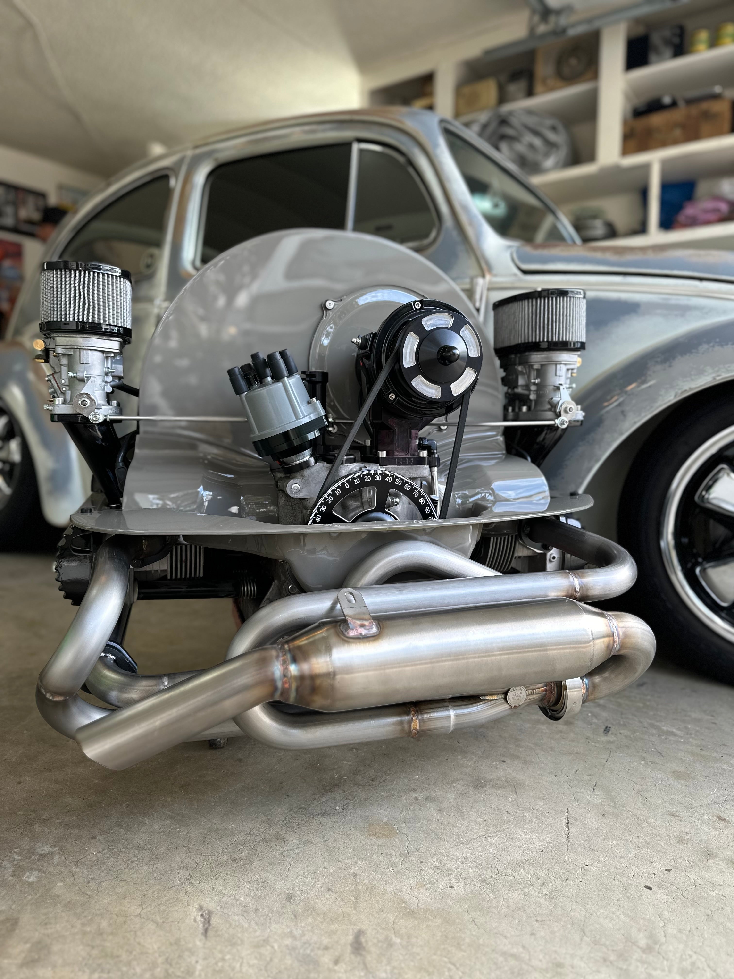 A1 High Clearance Exhaust for 68-71 VW Baywindow Bus - Aircooled ...