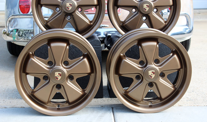 Hiland  Bronze Staggered Fuchs VW Wheel set