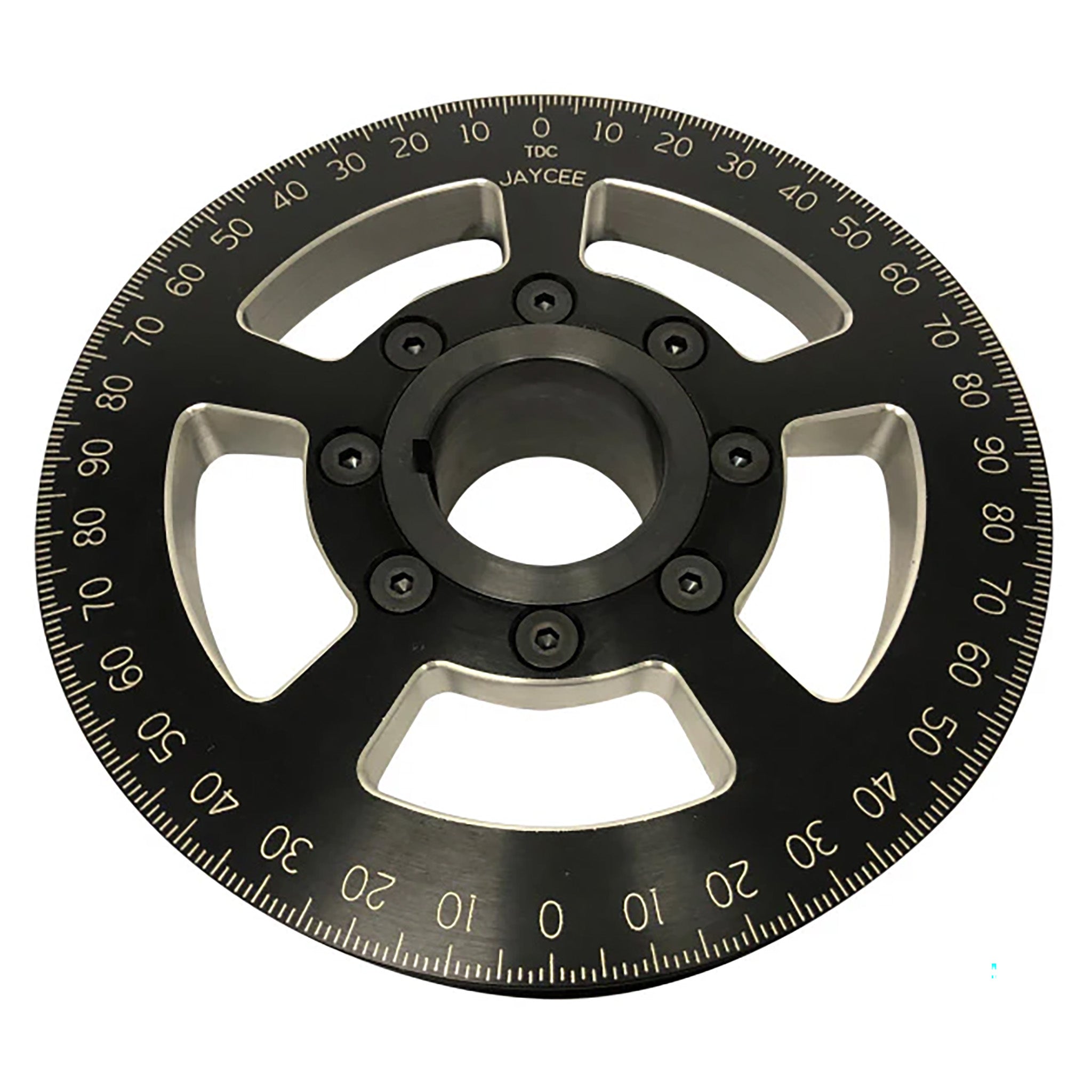 Jaycee VW Billet 6 Inch Street Power Pulley In Black – Aircooled