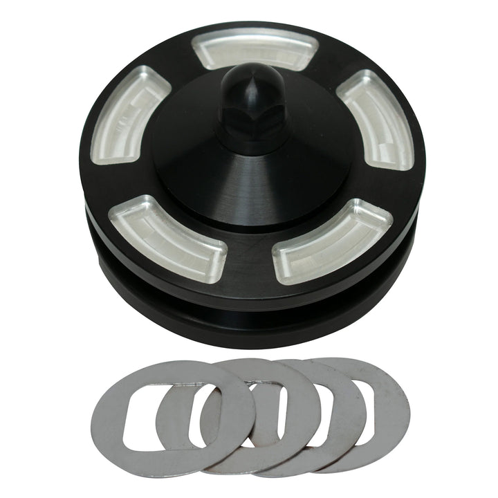 Jaycee VW Billet VW Alternator Pulley In Black - Air Cooled Vintage Works