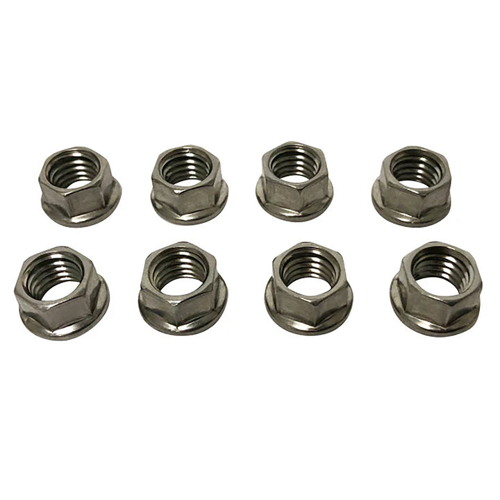 Jaycee VW Flanged Stainless Nuts- Aircooled Vintage Works