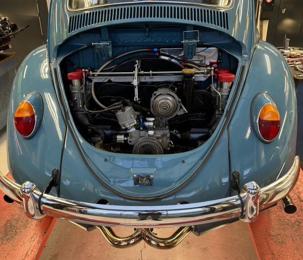 A1 Lowdown VW Header and OG Duals Muffler Set