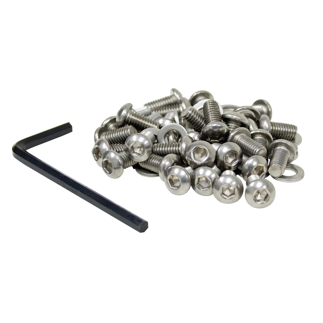 Stainless Steel 6mm Button Head VW Engine Tin Screw Kit - Air Cooled Vintage Works