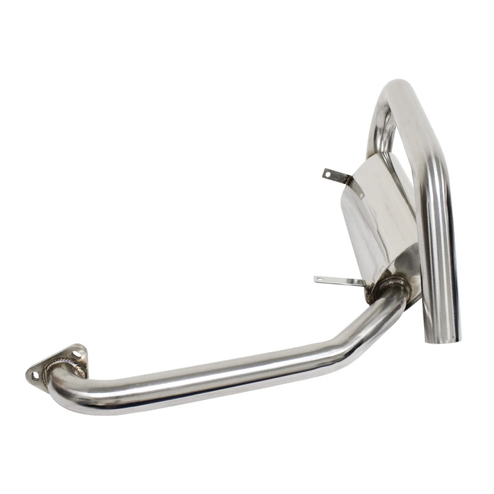 Stainless Steel Hideaway VW muffler  - Air Cooled Vintage Works