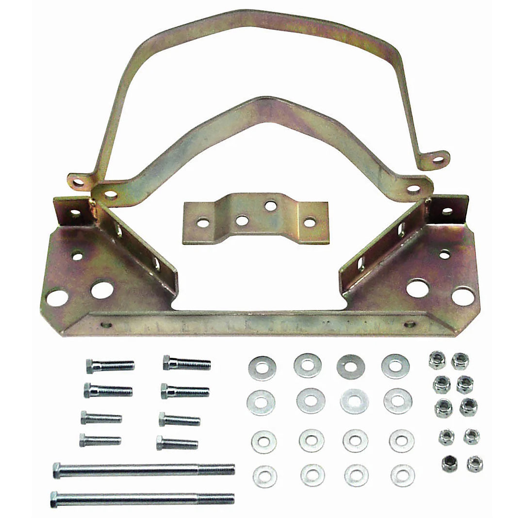 VW Bug Solid Steel Transmission Strap Kit  -  Aircooled Vintage Works