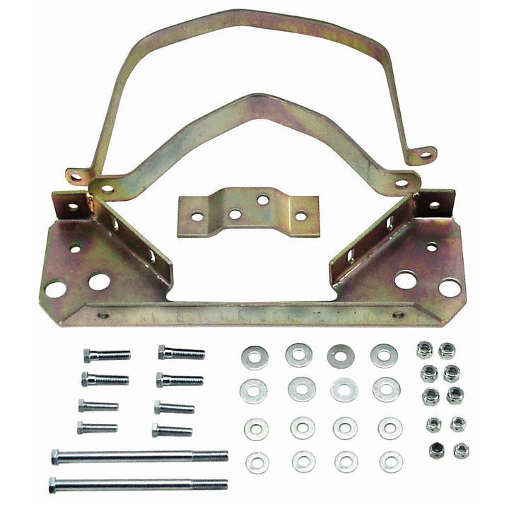 VW Bug Solid Steel Transmission Strap Kit  -  Aircooled Vintage Works