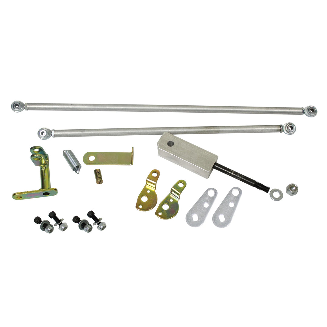 VW Dual Carburator Universal Twist Style Linkage Kit  - Aircooled Vintage Works