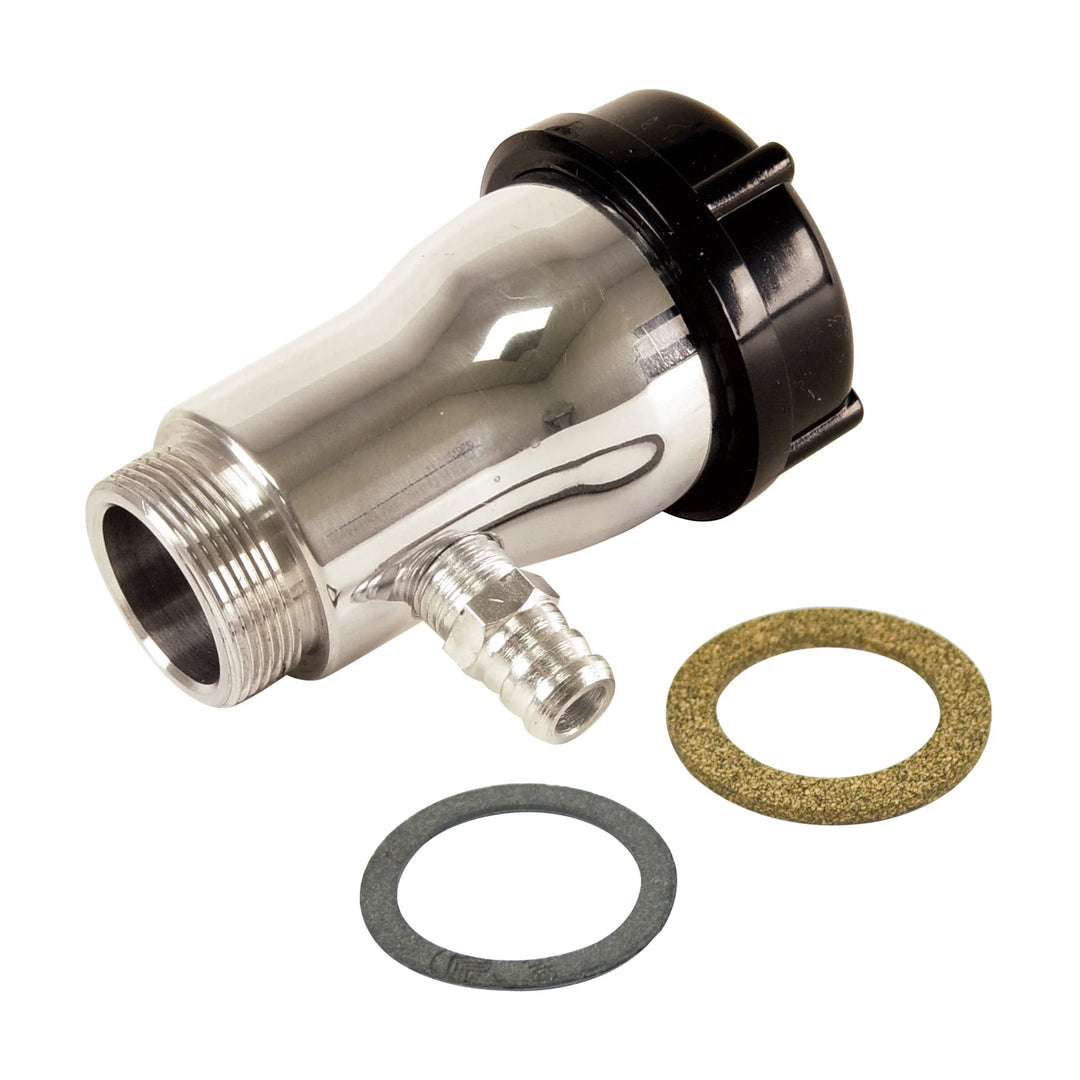 Vented VW Oil Filler Tube With Screw On Cap  - Air Cooled Vintage Works