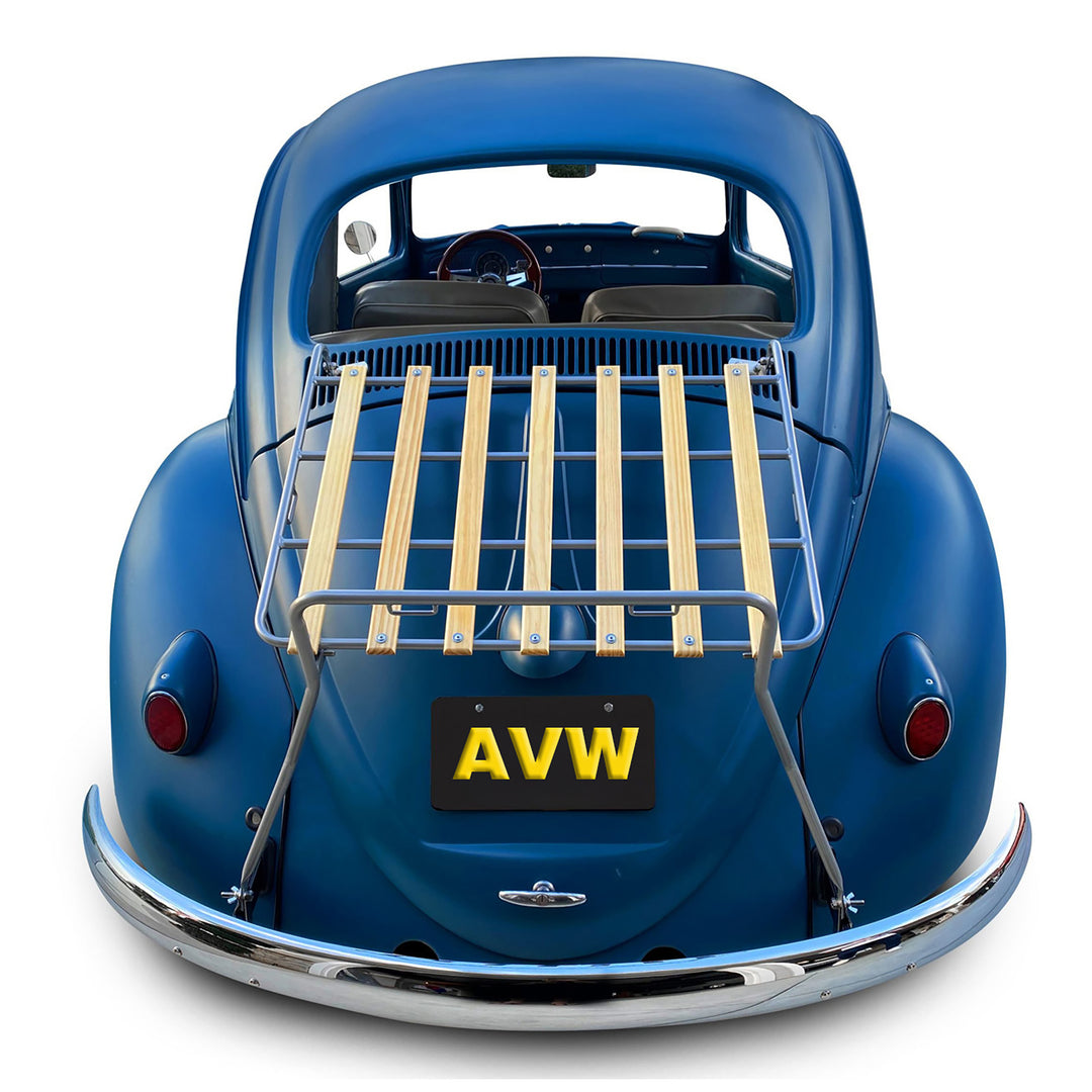 VW Bug Wood Slat Decklid Rack